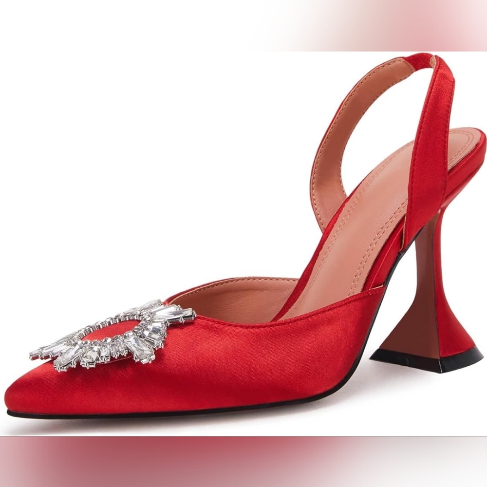 Amina Muaddi Style Heels